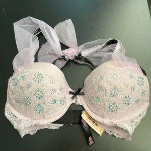 NWT Victoria's Secret RARE Super Bling Bra Sz 32C